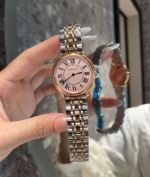 Cartier Ronde Must  Quartz Movement 29/36MM Stainless Steel Two-tone Rose Gold Bracelet Women Watch